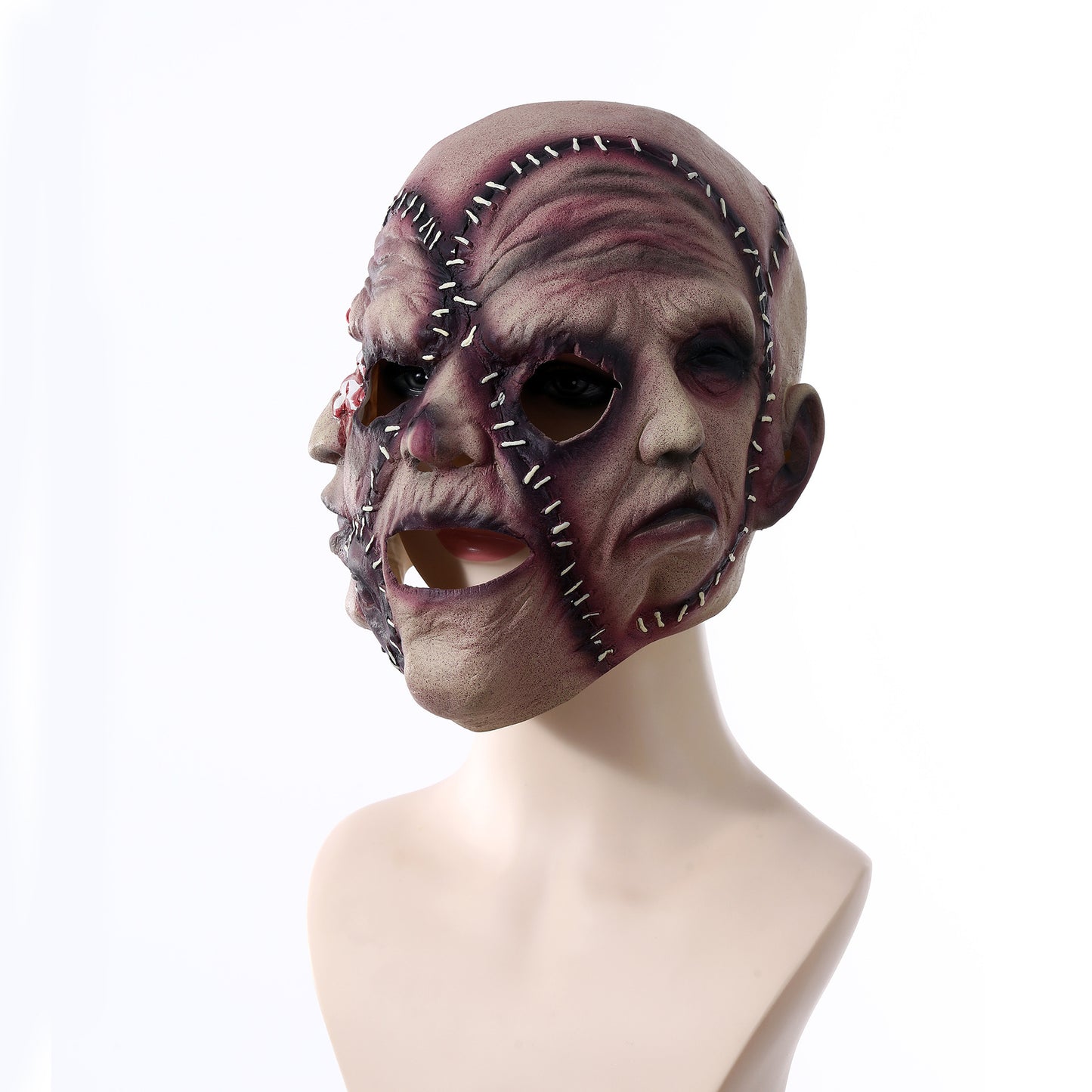 Three-sided Grimace Horror Mask