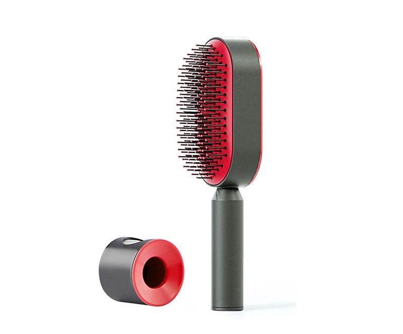 Self Cleaning Hair Brush - Noveltify