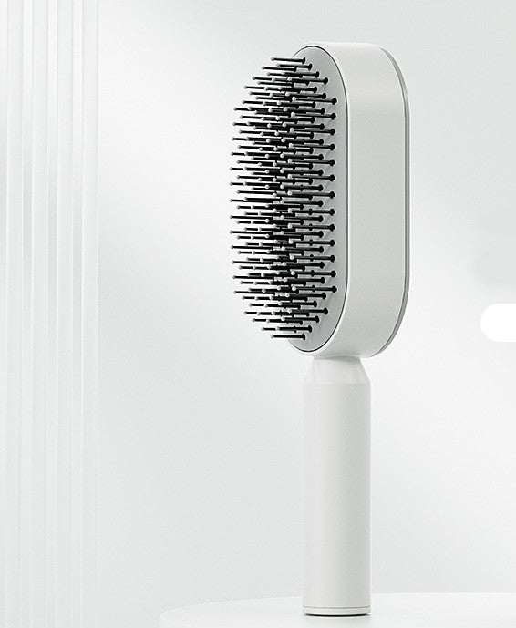 Self Cleaning Hair Brush - Noveltify