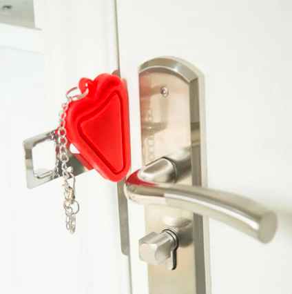 Portable Anti Theft Door Safety Latch Lock - Noveltify