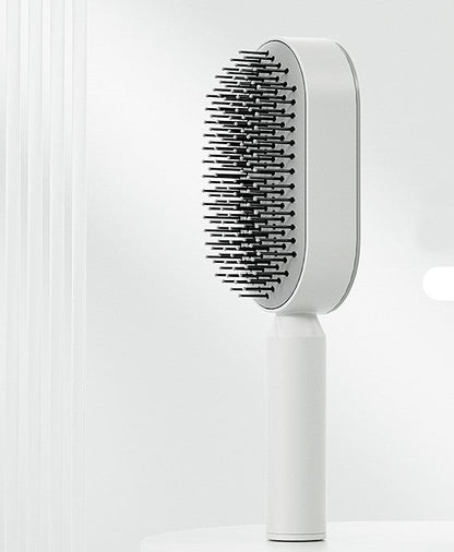 Self Cleaning Hair Brush - Noveltify
